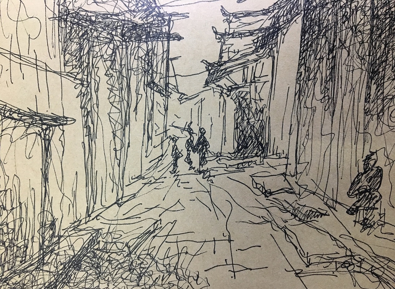 以畫(huà)會(huì)友，新生求關(guān)注（圖ZNzc0MTc5ODA=） - 創(chuàng)作習(xí)作 - 站酷設(shè)計(jì)師殷偉原創(chuàng)素材 - 站酷ZCOOL