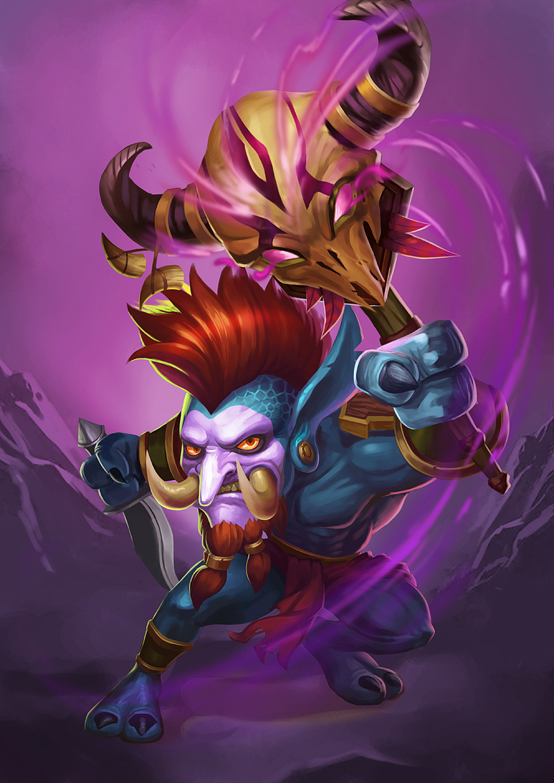 q版魔幻风格|插画|游戏原画|笠亚_原创作品-站酷zcool