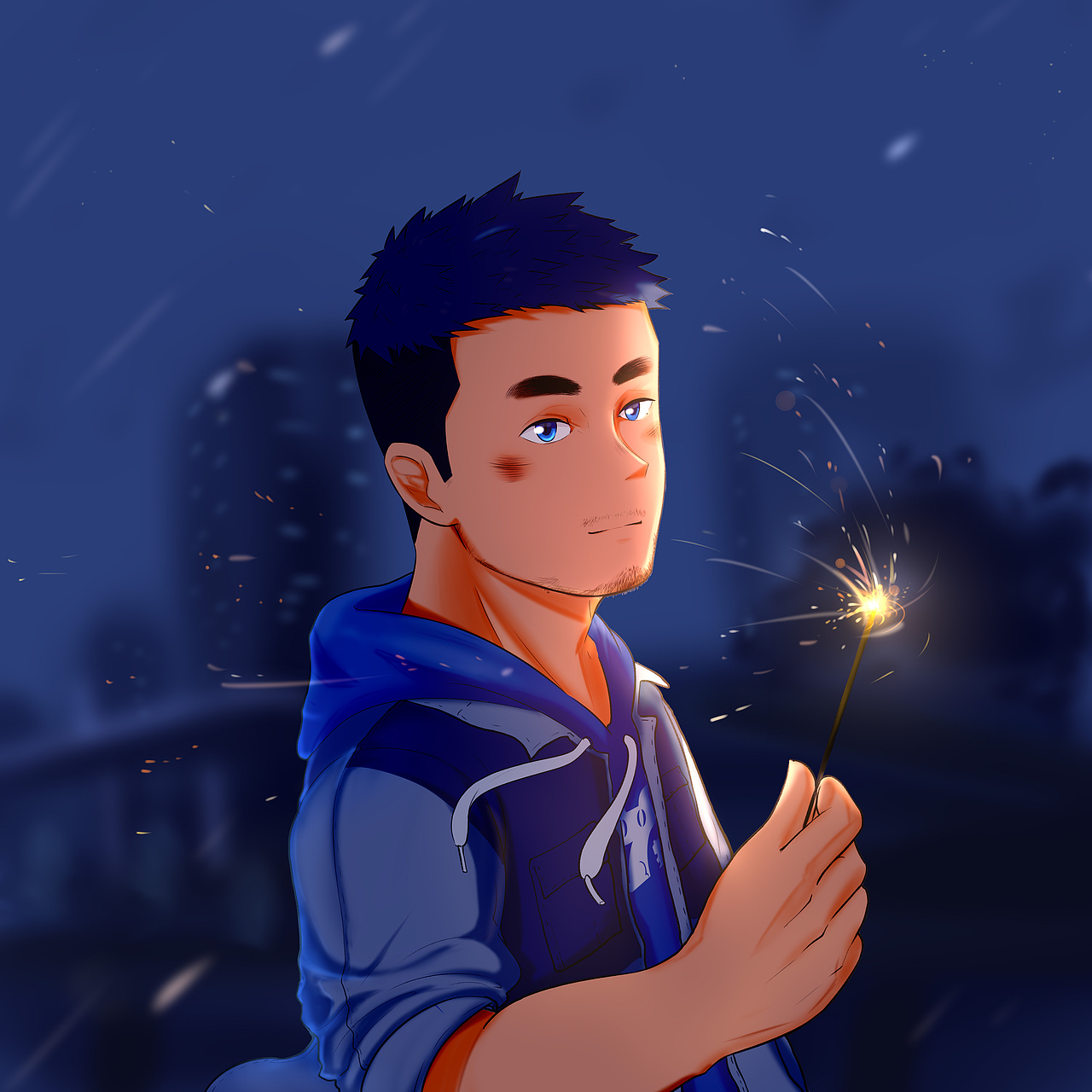 星火燎原（图ZMzE3OTI5NjUy） - 创作习作 - 站酷设计师猫哲七野原创素材 - 站酷ZCOOL