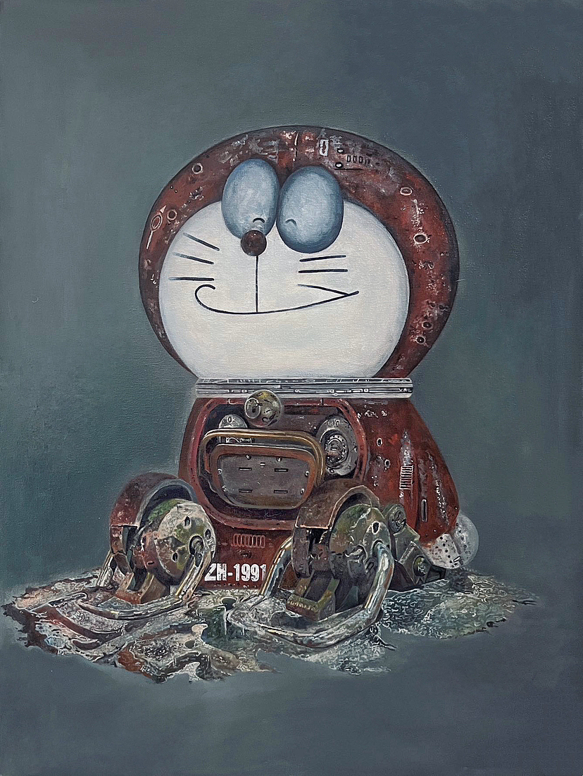 画个废墟里的哆啦a梦（图ZMzM0MDEzNTI4） - 其他动漫 - 站酷设计师张欢欢zhh原创素材 - 站酷ZCOOL