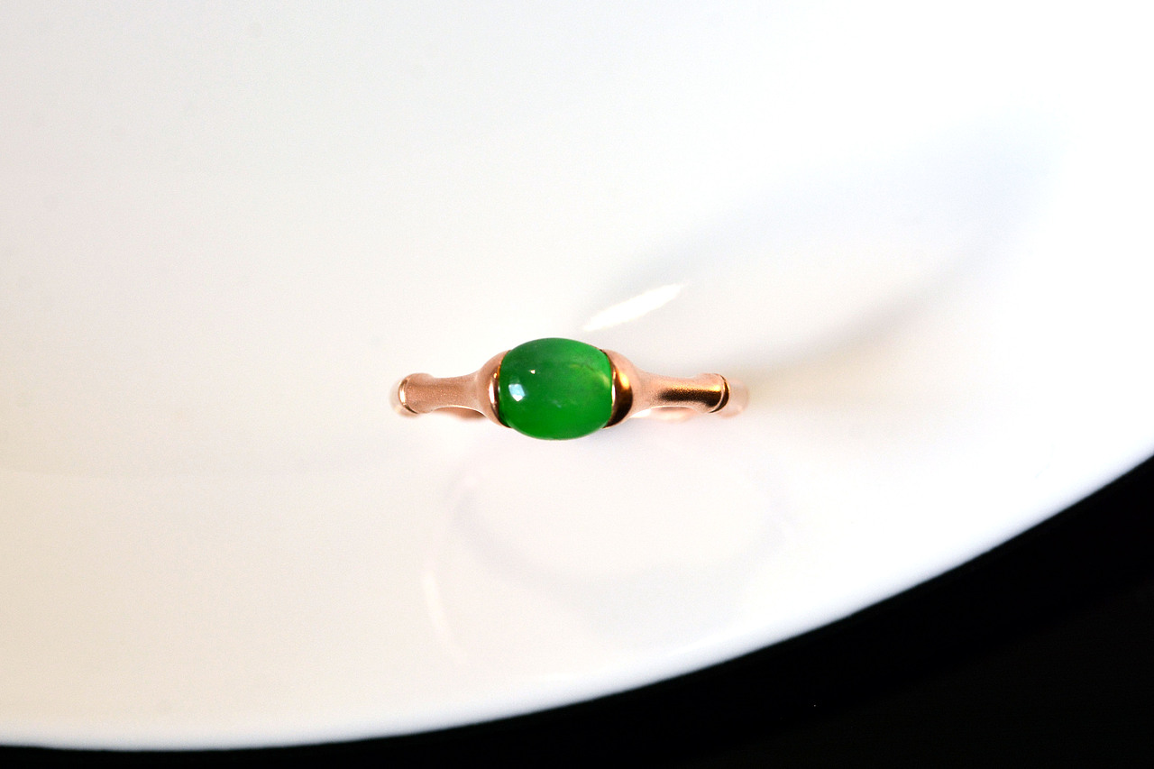 设计师作品|“竹”报平安戒指