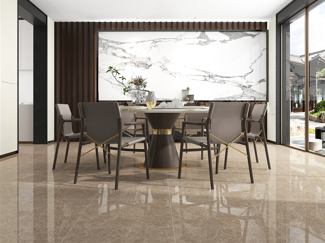 部分室内效果图（地面瓷砖篇）（图ZMjcxMDE4Mjgw） - 家装设计 - 站酷设计师zoey夏至原创素材 - 站酷ZCOOL