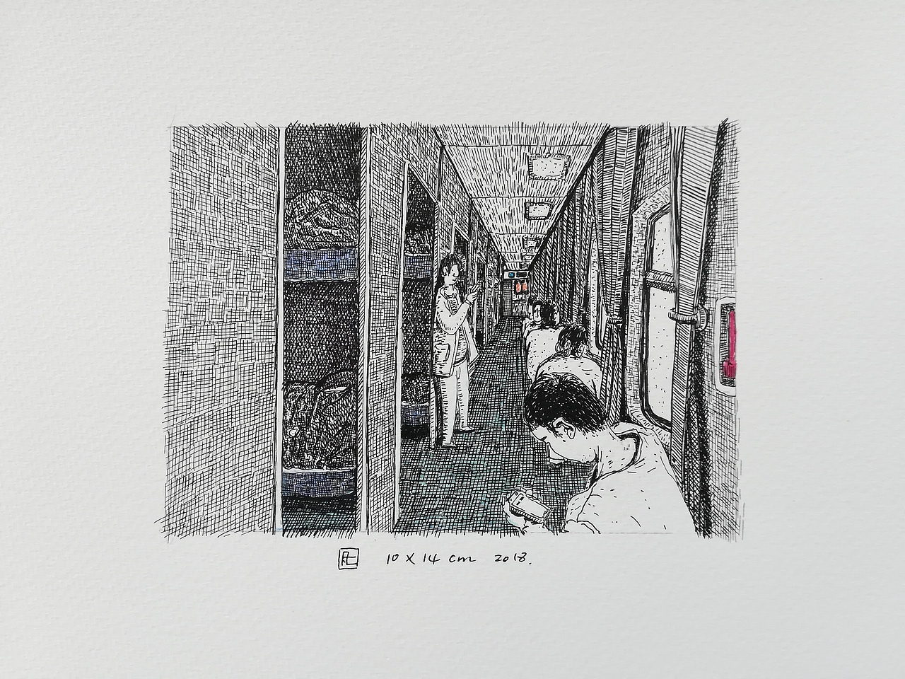 小副钢笔画尝试