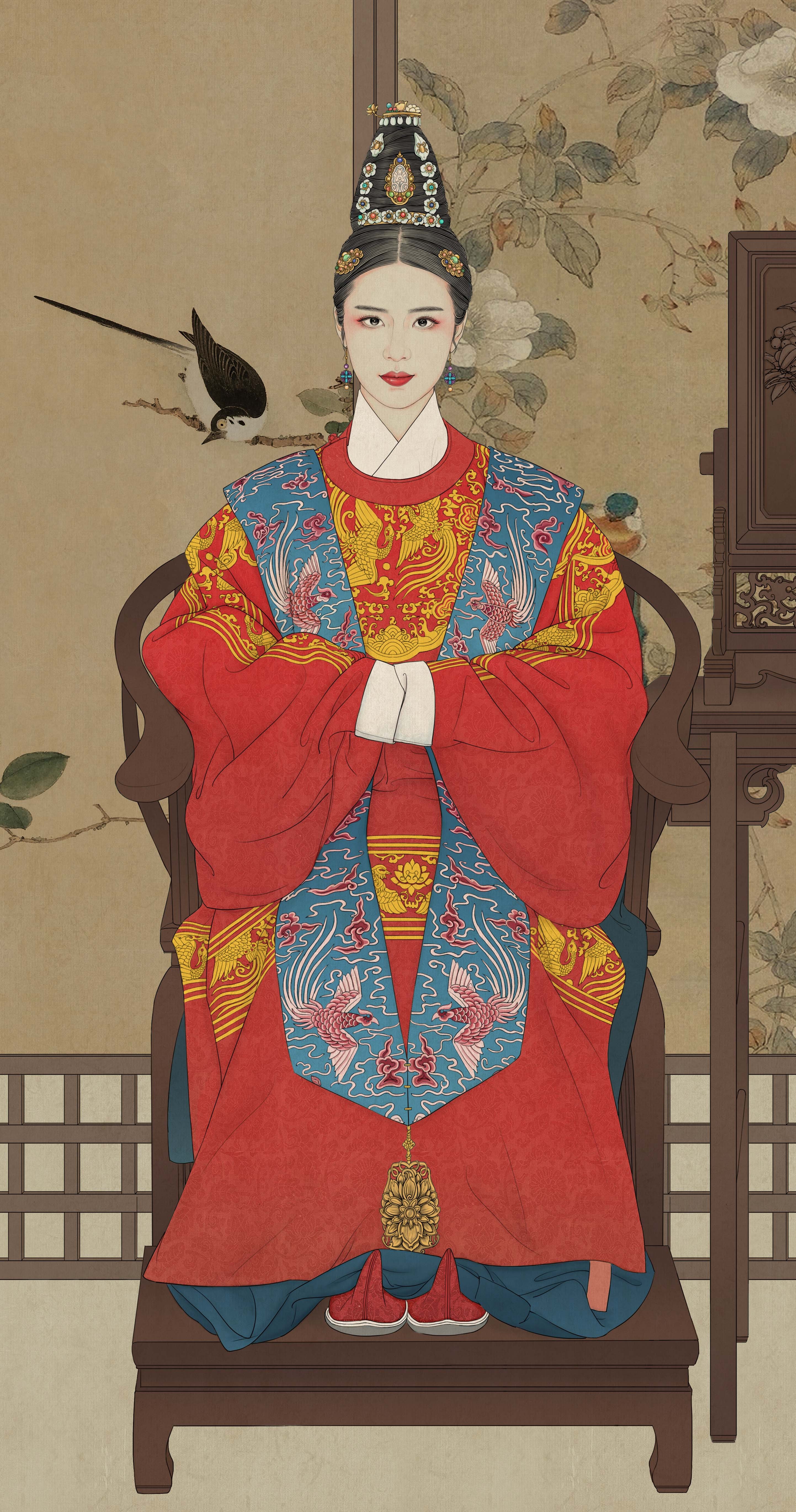 明制汉服|平面|海报|千景绘studio - 原创作品 - 站酷 (ZCOOL)