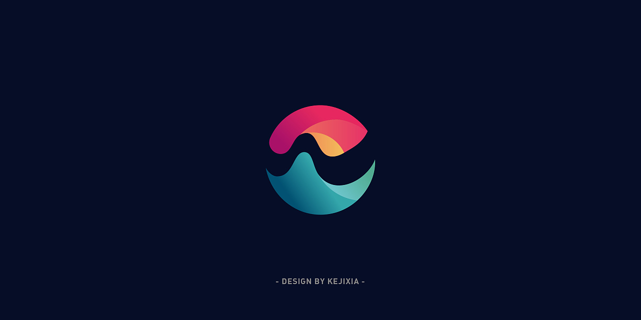 logo图形渐变色练习