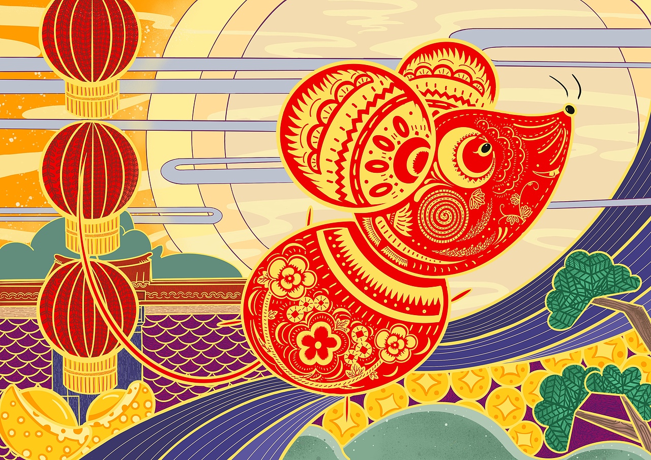 恭贺新年 创意红包（图ZMjIyMjU4MTQ4） - 图案 - 站酷设计师王大婧原创素材 - 站酷ZCOOL
