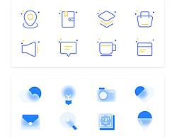 毛玻璃效果圖標+其他圖標