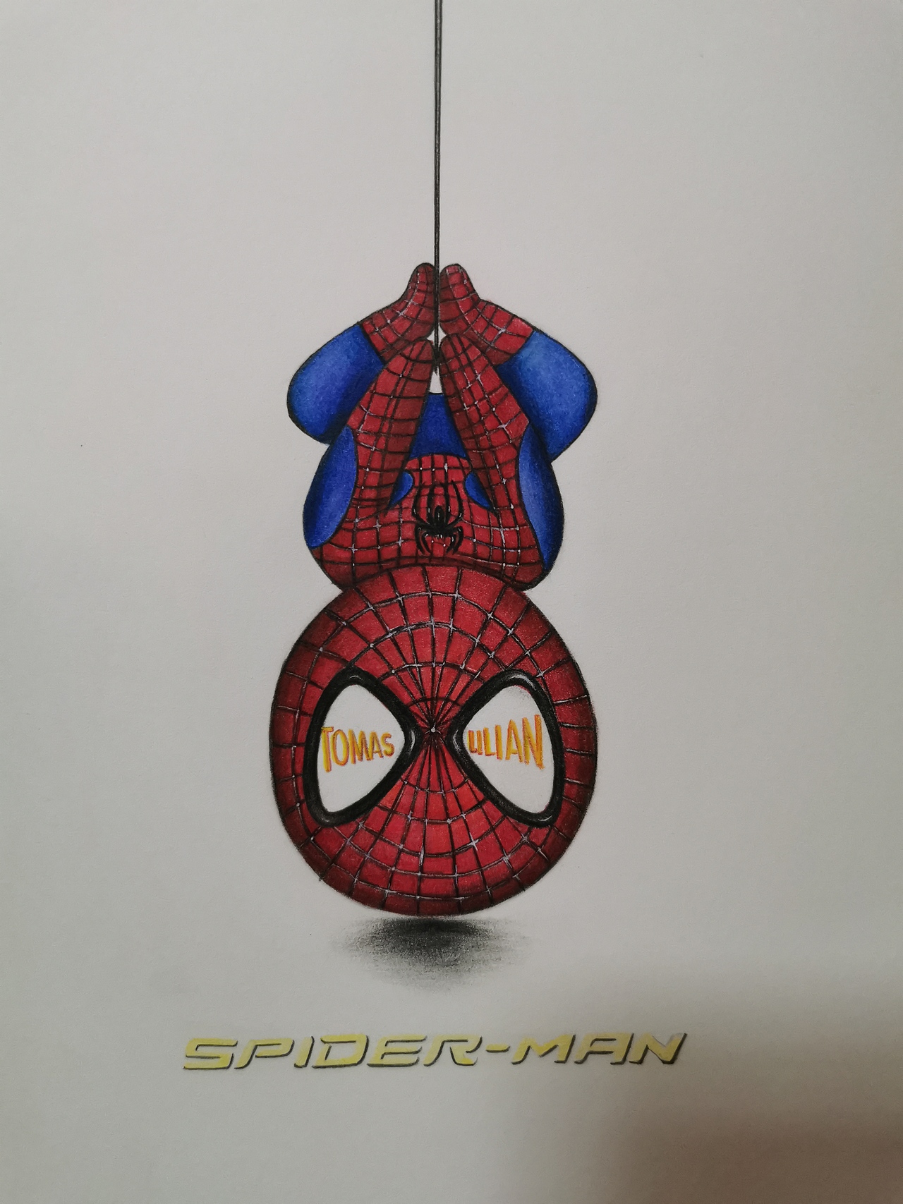 彩铅小画-蜘蛛侠（图ZMTkxMTI2NzYw） - 绘画 - 站酷设计师布衣唐原创素材 - 站酷ZCOOL