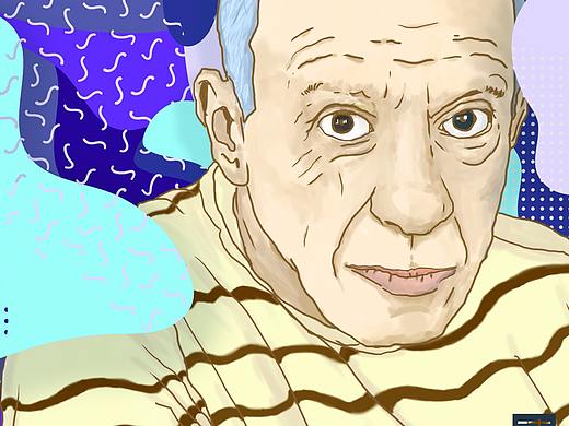 Picasso's disco（個(gè)人主頁(yè)-ZMjUzNTEzODg=） - 海報(bào) - 站酷設(shè)計(jì)師伍字當(dāng)頭原創(chuàng)素材 - 站酷ZCOOL