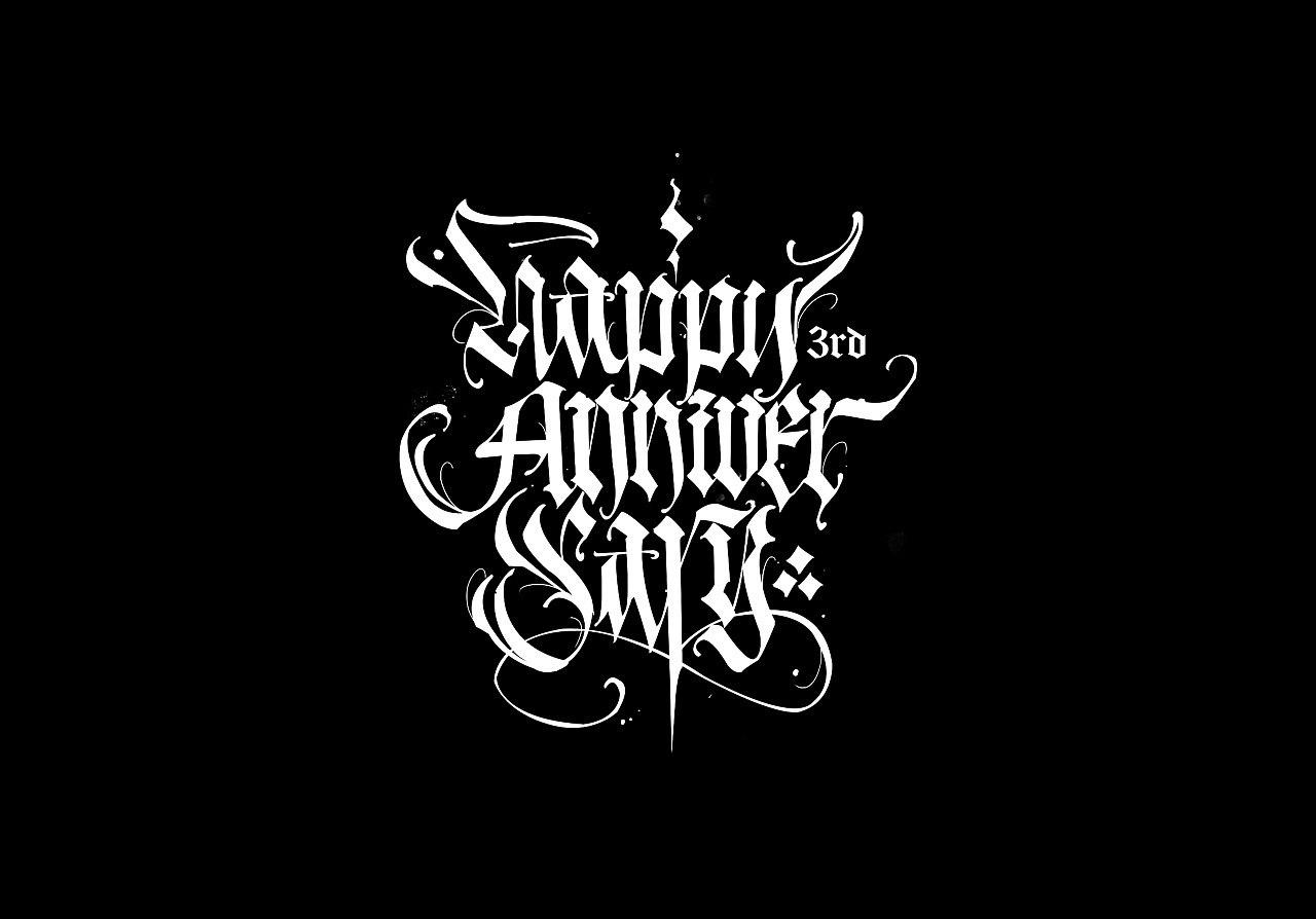 分享做的英文哥特字体logo设计|平面|字体/字形|cloudlayer - 原创作