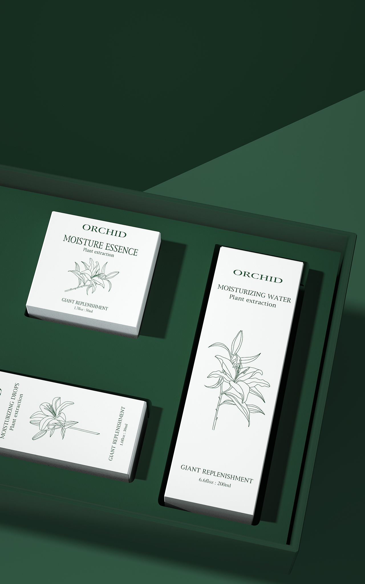 《ORCHID》化妆品包装设计（图ZMjgwMDI1MzI4） - 包装 - 站酷设计师九五壹壹原创素材 - 站酷ZCOOL