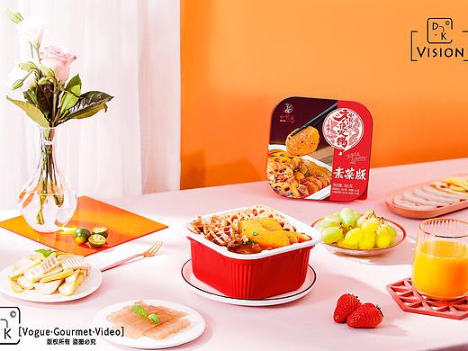 DK·小龙坎牛油素菜版自热小火锅