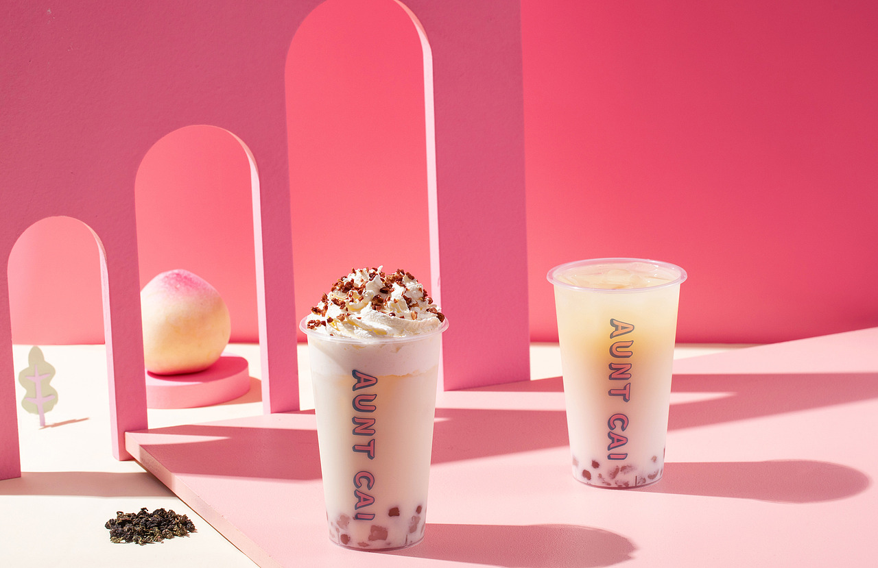 饮品拍摄--蔡阿姨奶茶
