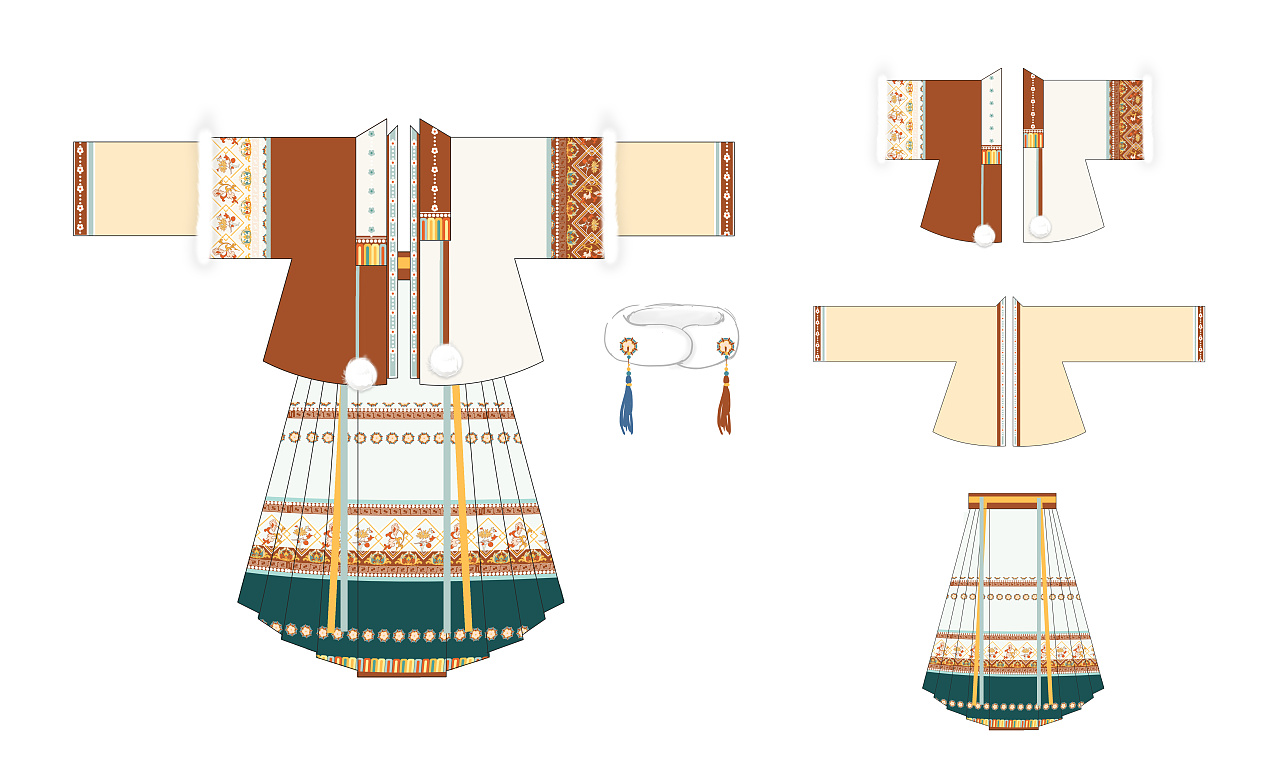 【汉服设计】-藏地少女