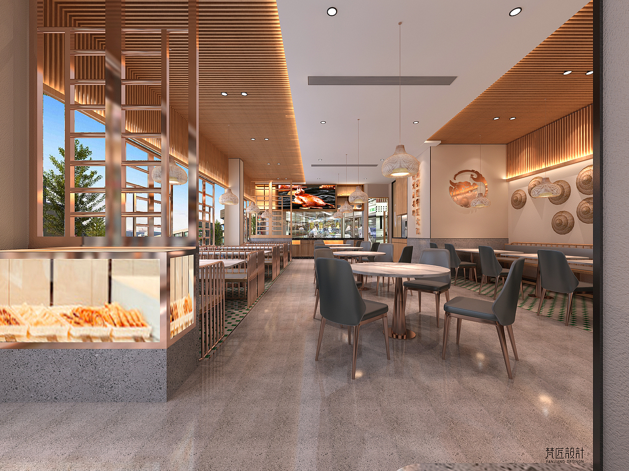 奇香世家 餐饮空间设计（图ZMjgyOTUyNTQ0） - 酒店餐饮设计 - 站酷设计师华点原创素材 - 站酷ZCOOL