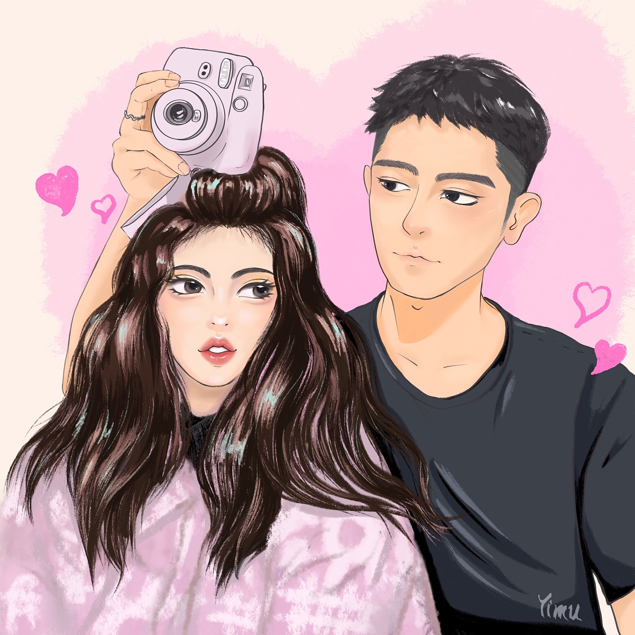 情头|插画|艺术插画|yimu壹木 - 原创作品 - 站酷 (zcool)