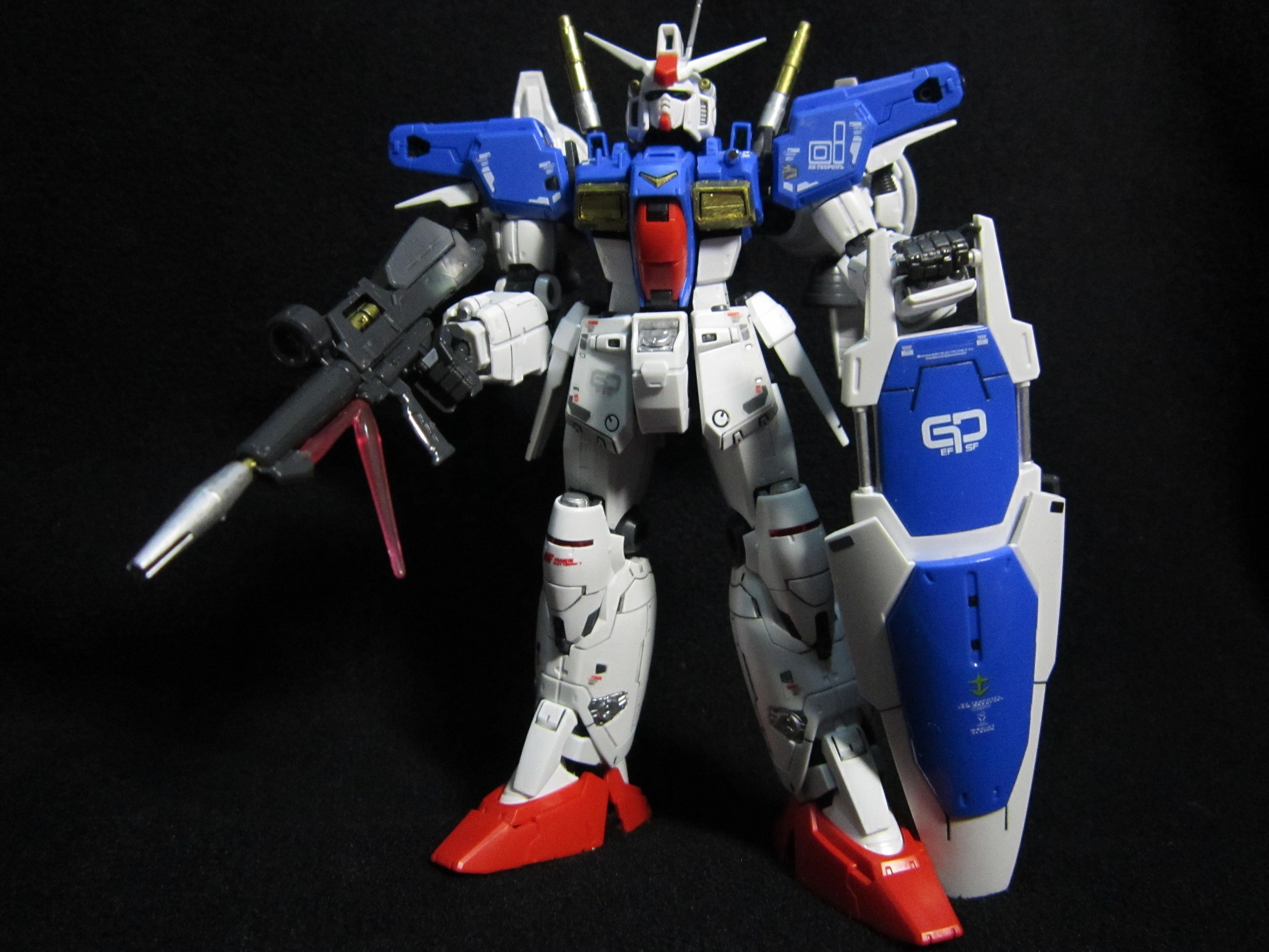 rg高达gp01简单涂装