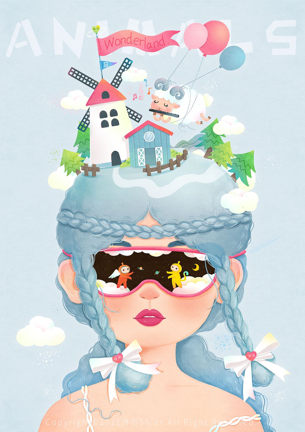 奇思妙想眼罩下的wonderland