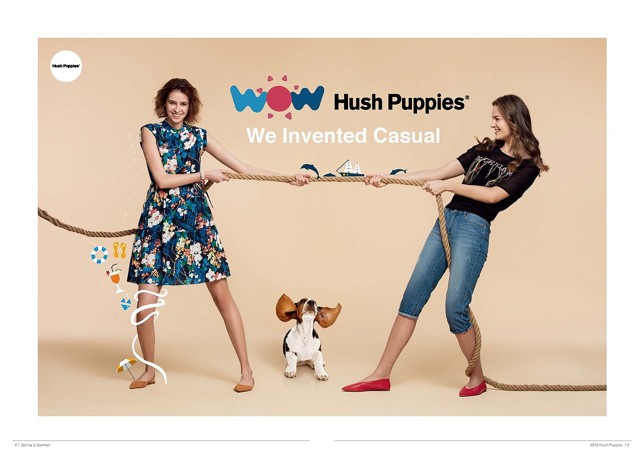 18SS Hush Puppies 暇步士品牌画册