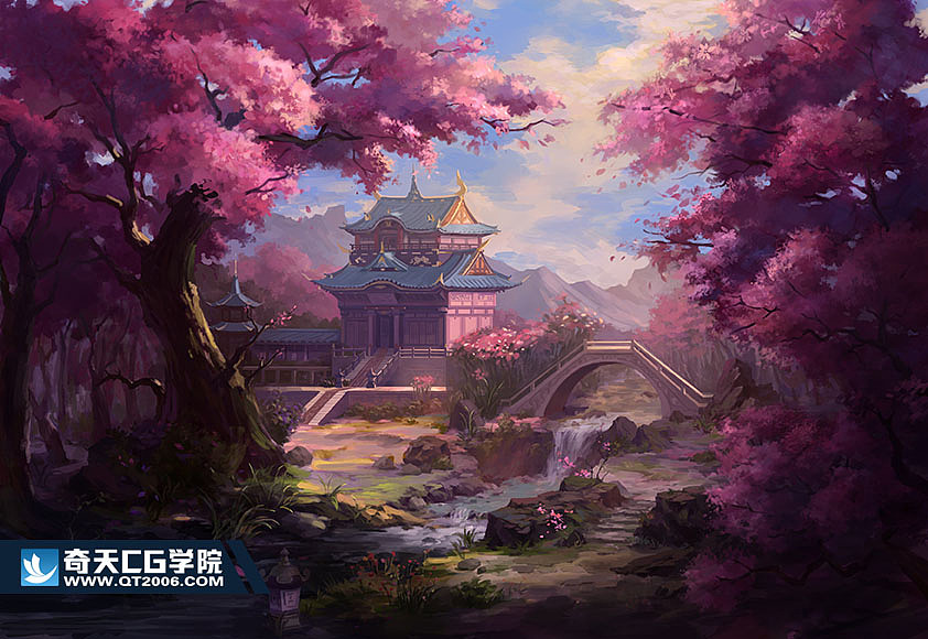 游戏场景原画
