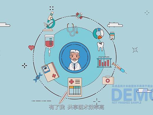 “医夫子”医学信息交流平台宣传MG动画