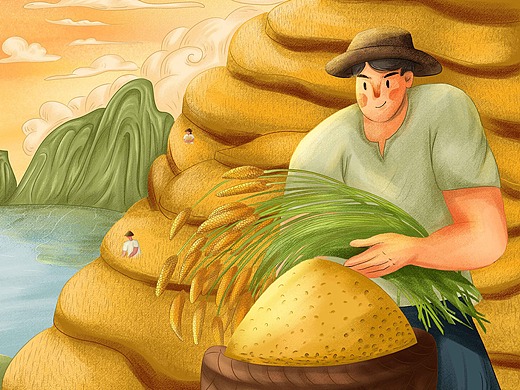 2020商业插画-小黄米