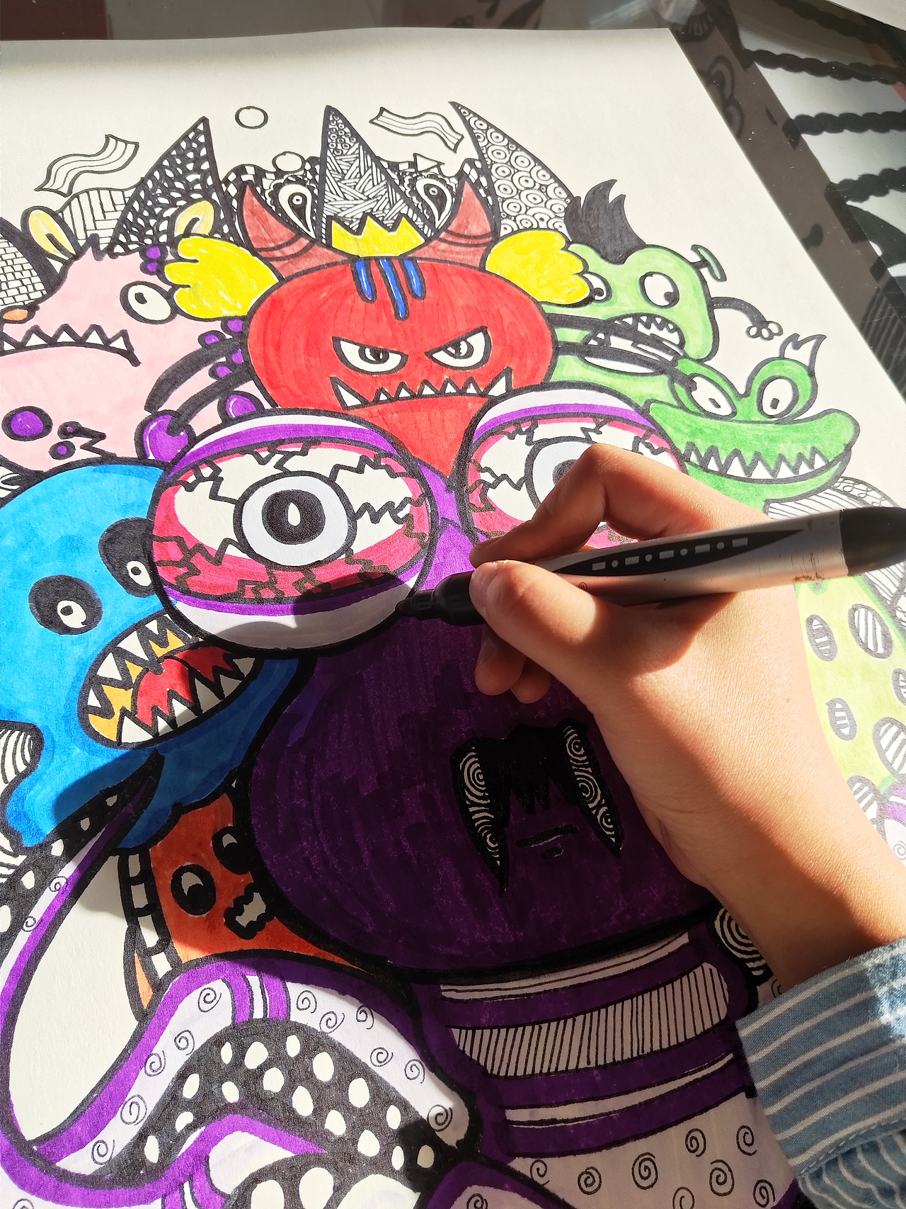 怪兽大集合！（图ZMTQ2NjE5NzE2） - 创作习作 - 站酷设计师东方不败西方菜原创素材 - 站酷ZCOOL