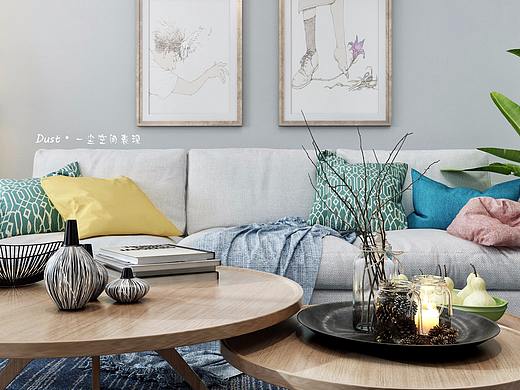 大概算一个不够写实的北欧空间