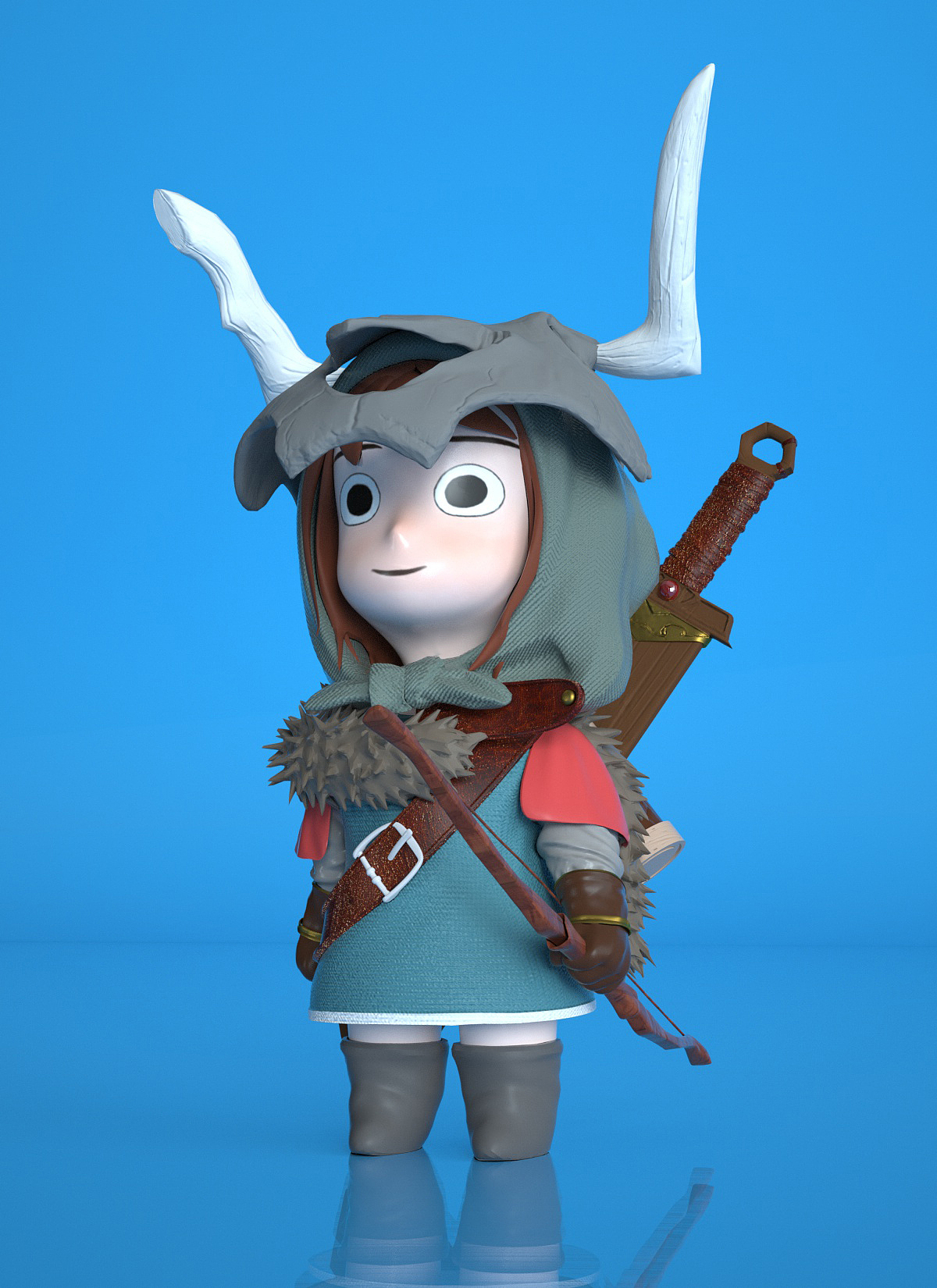 zbrush卡通人物形象