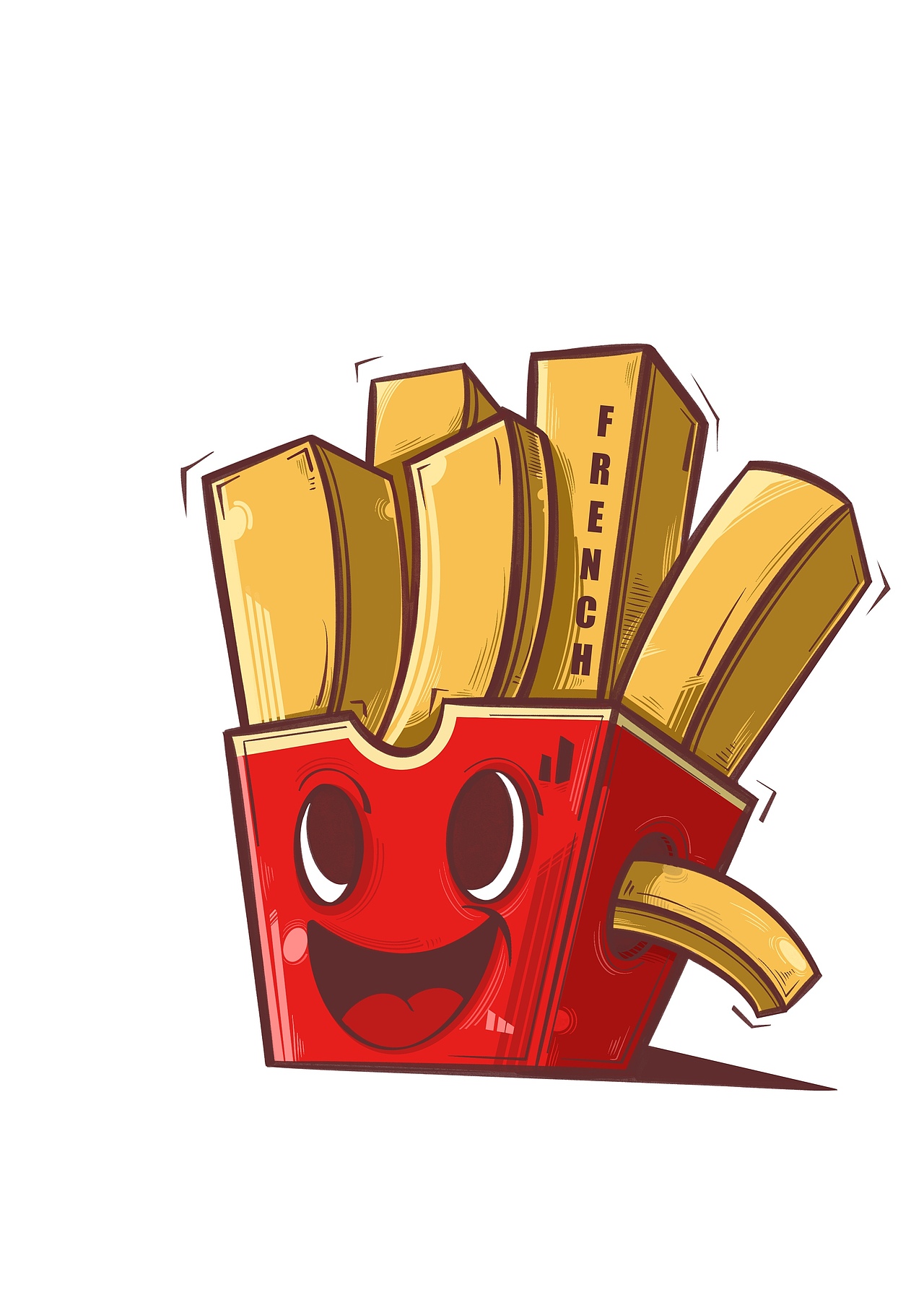 薯条🍟（图ZMzEwNzU2NTIw） - 商业插画 - 站酷设计师魏Zi凯原创素材 - 站酷ZCOOL