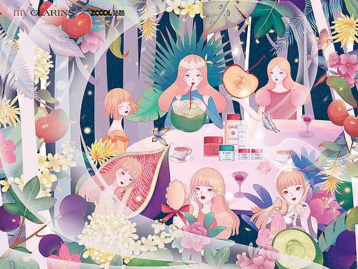 #my CLARINS寻找天然好食肌#美肌盛宴