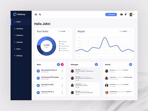 后台界面合集 - NO.1