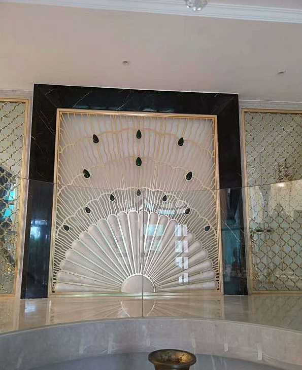 精雕屏风浮雕门花 铜雕铝板雕刻玄关屏风隔断（图ZMjA3ODAyMTk2） - 其他工业/产品 - 站酷设计师guya7675原创素材 - 站酷ZCOOL