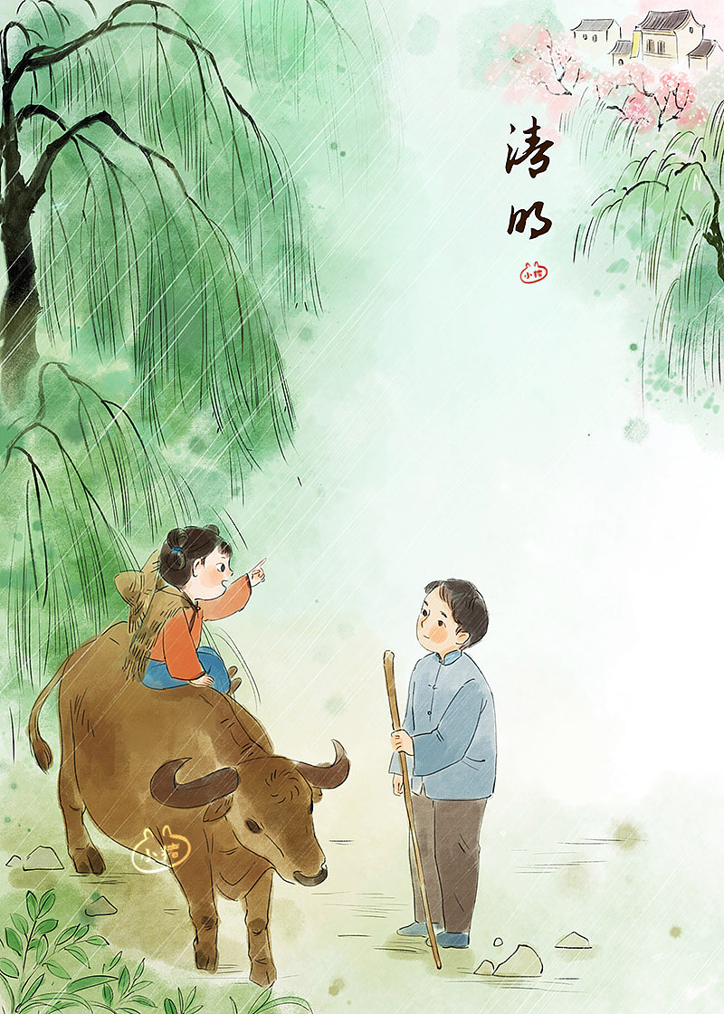 牧童遥指杏花村