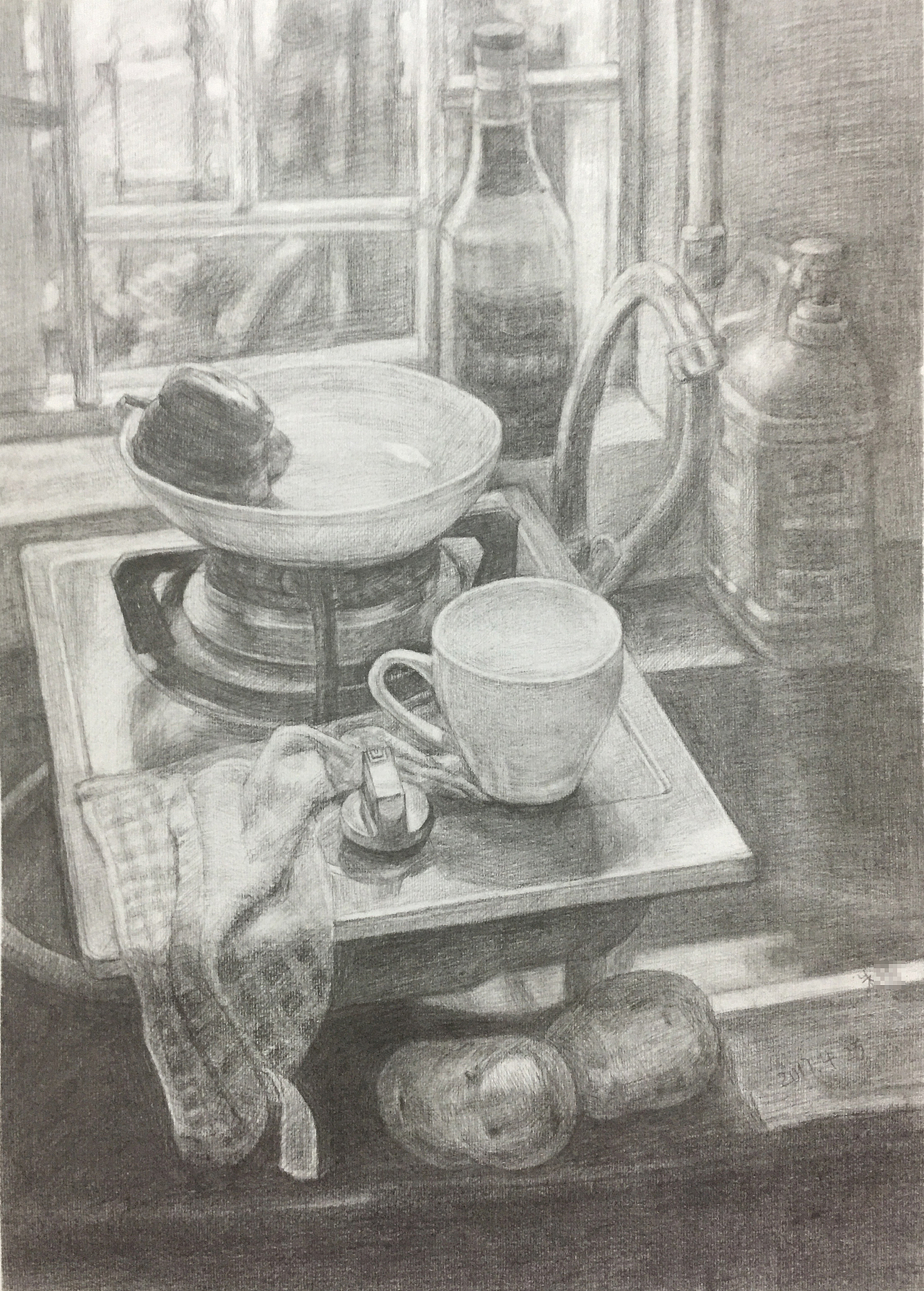 俺期待已久的写生。。。