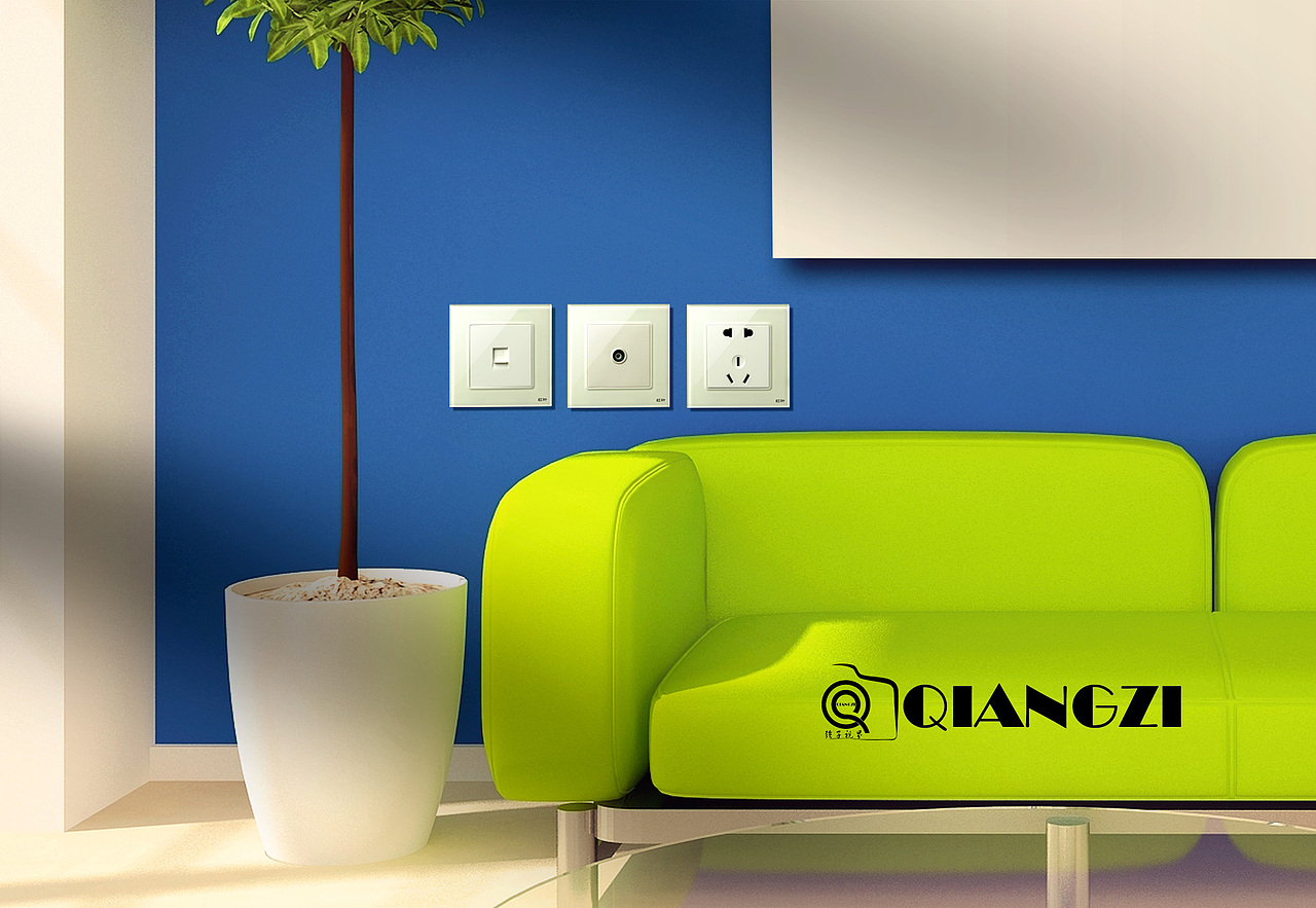 深圳圈点摄影《红叶开关》商业产品摄影图