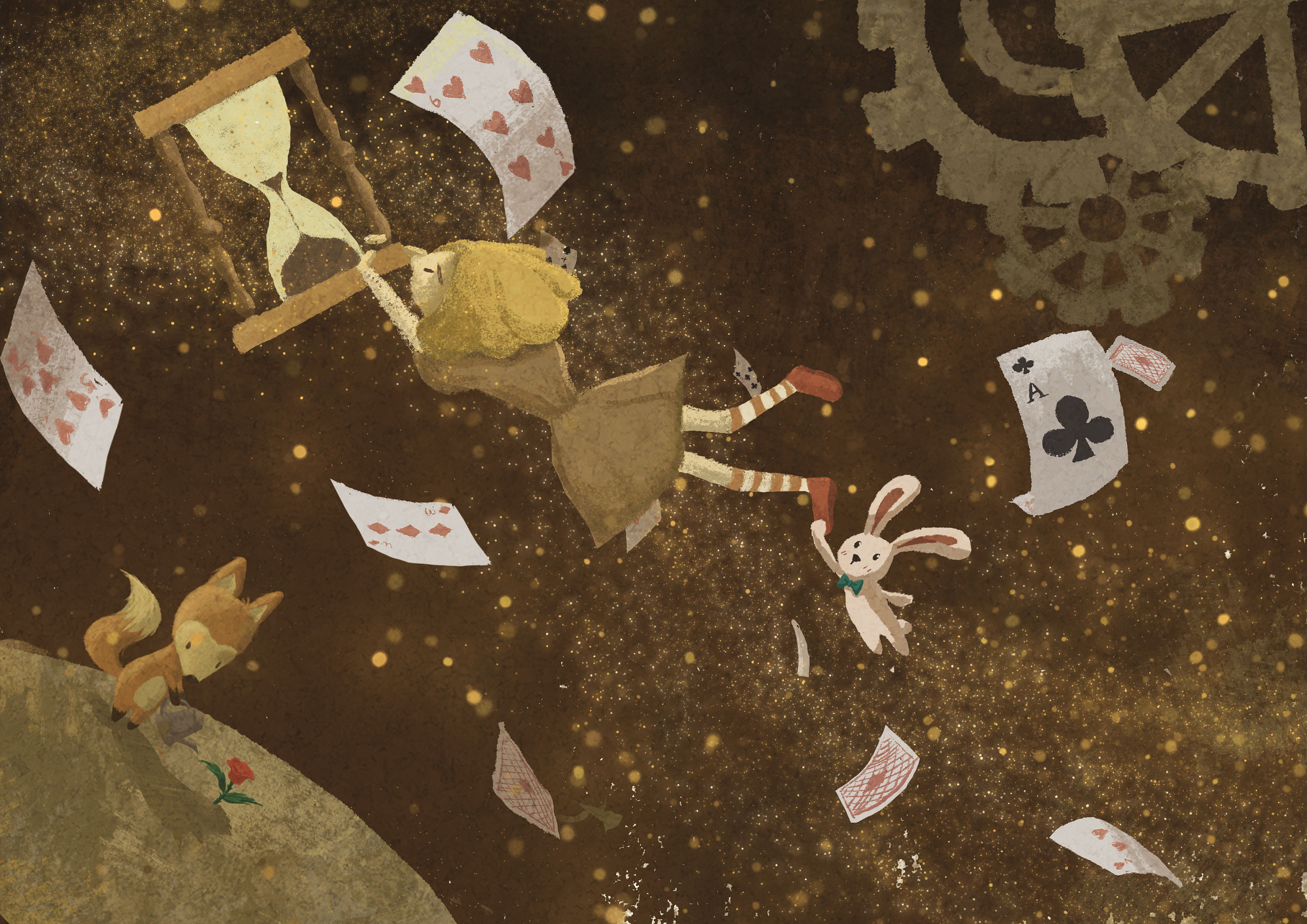 爱丽丝|插画|插画习作|小狐狸下山去化斋 - 原创作品 - 站酷 (zcool)