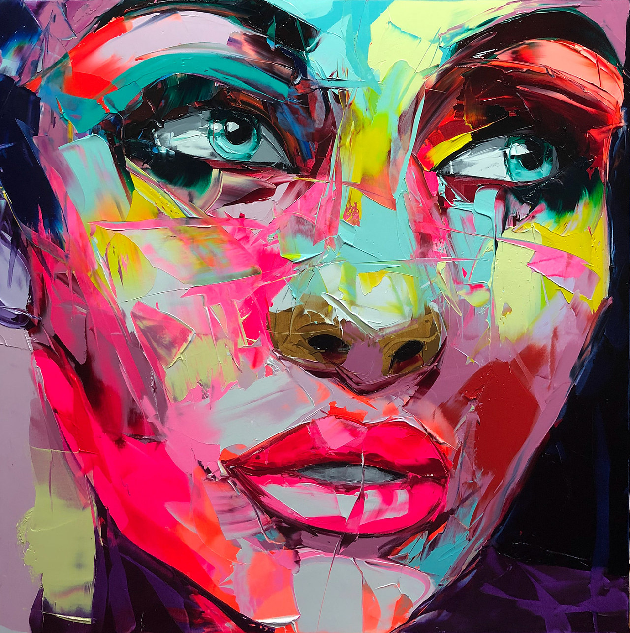 色彩碰撞|平面|图案|转圈圈的lion - 临摹作品 - 站酷 (zcool)