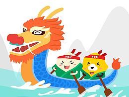 蘇寧云臺(tái)端午節(jié)插畫
