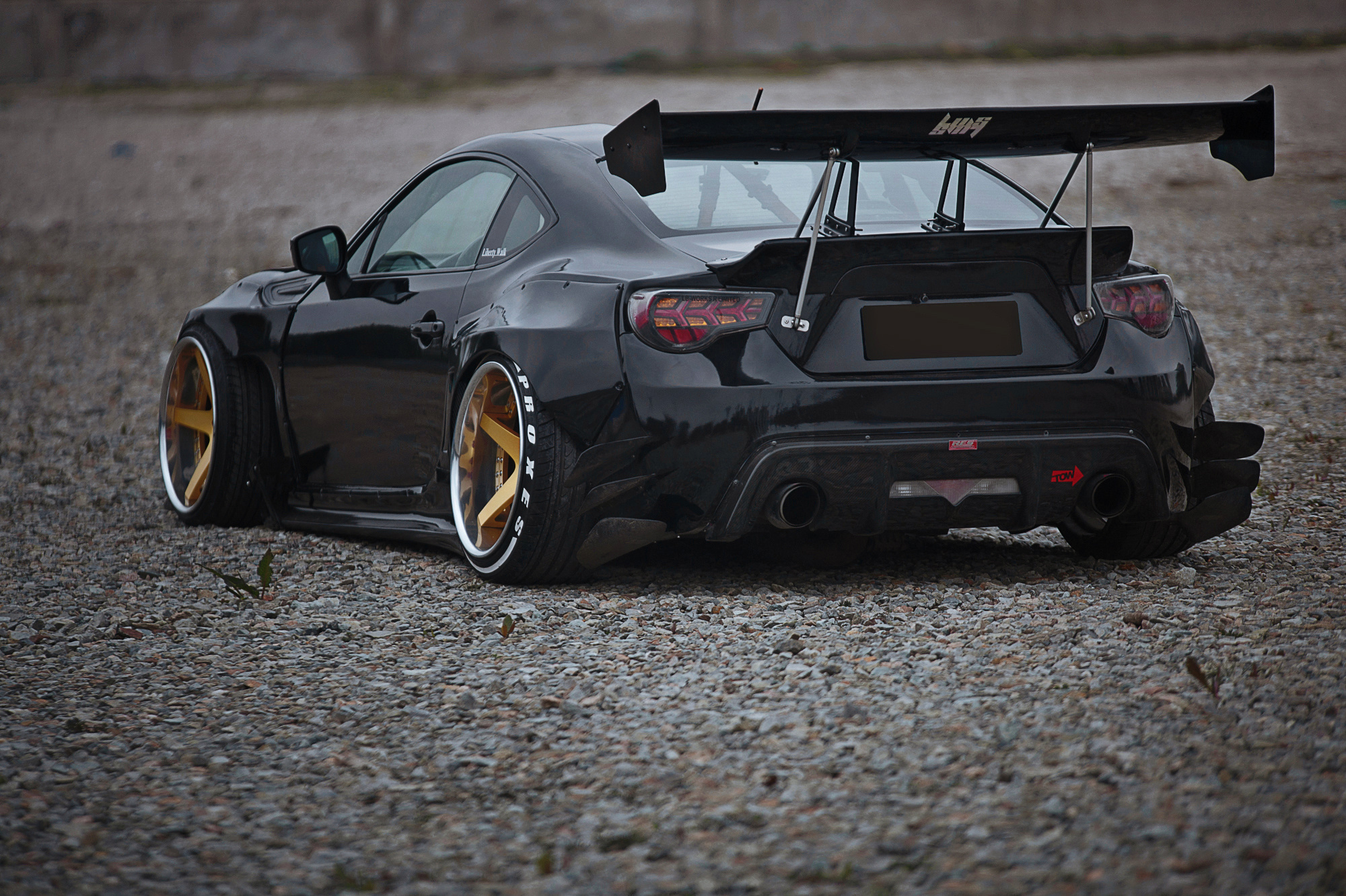 斯巴鲁brz 火箭兔三代宽体