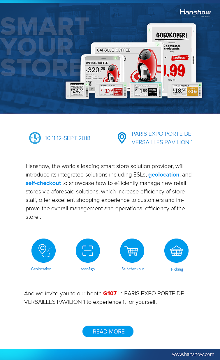 2018 PARIS RETAIL WEEK 法国巴黎零售展会设计