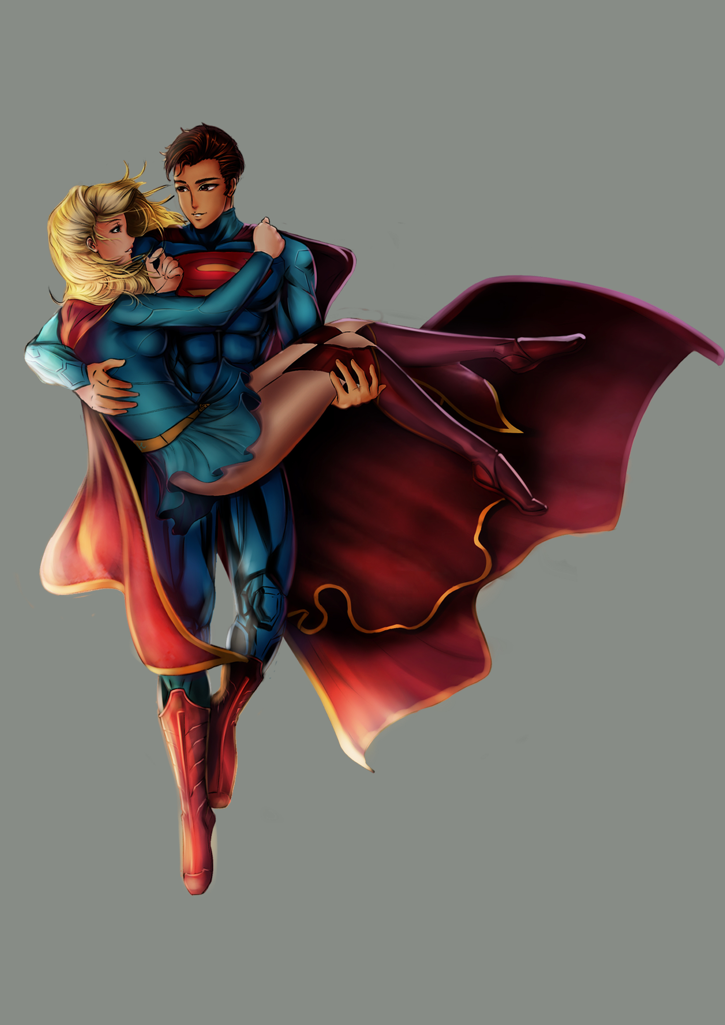 超人 英雄之一|插画|插画习作|艾淼艾罗 - 原创作品 - 站酷 (zcool)