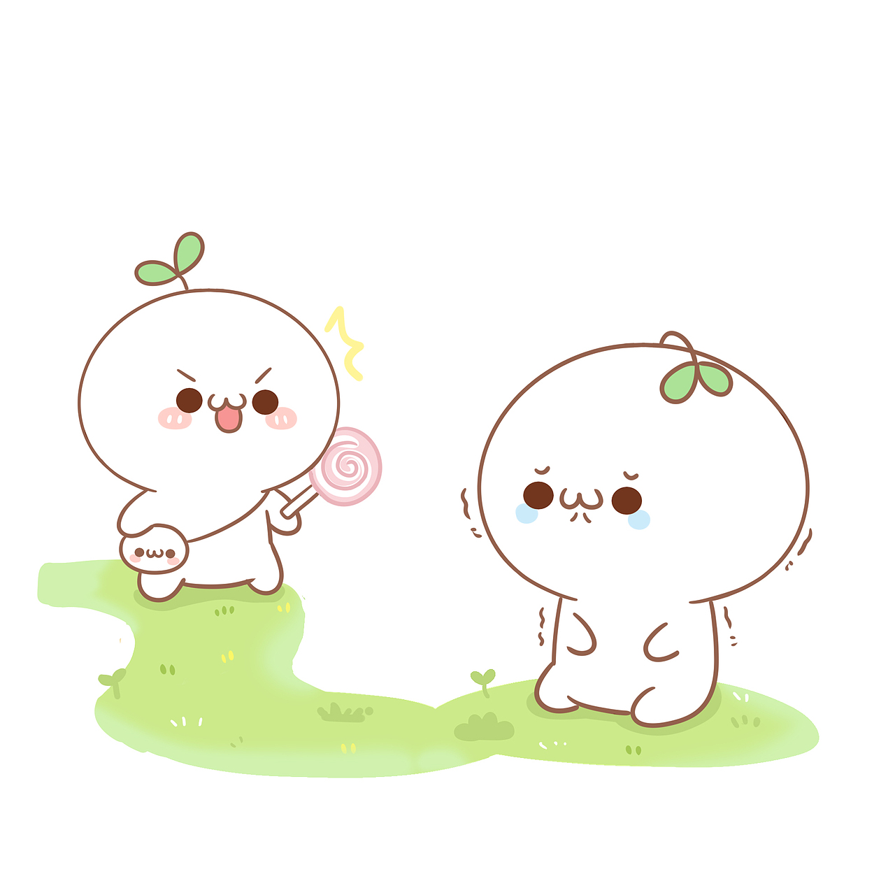 四格漫长草颜团子团子送给小天使们的白色情人节礼物14086164