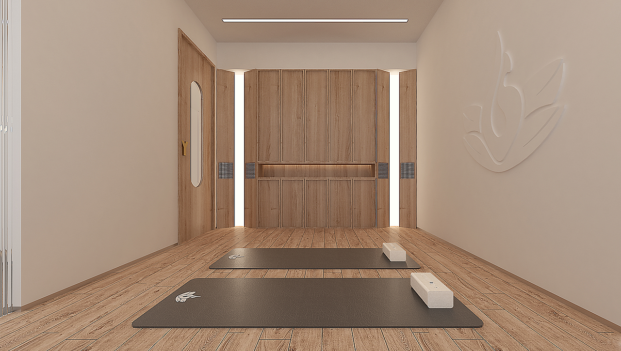 慕梵设计 X 云上瑜伽丨简约之美将烦扰喧嚣挡在门外