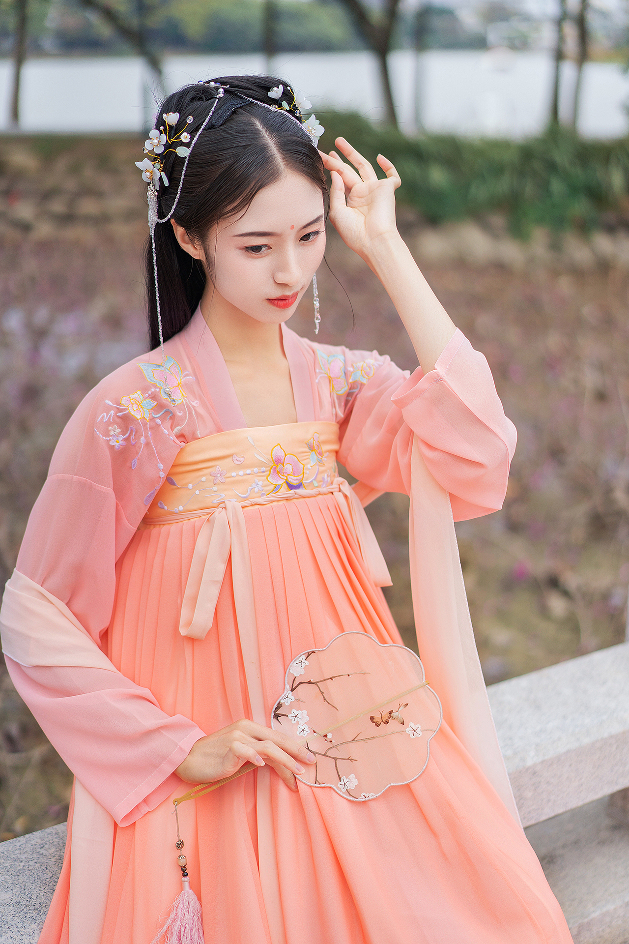 产品摄影-模特嘉嘉最新汉服照