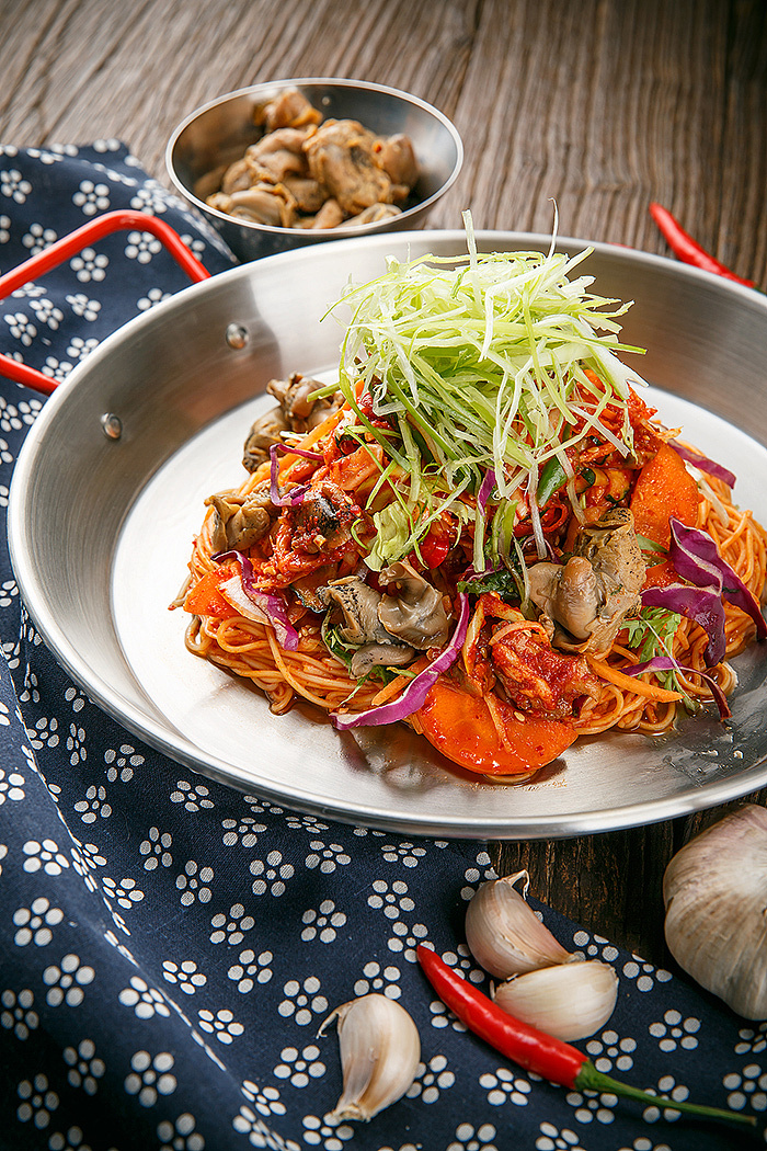 韩国餐馆美食摄影