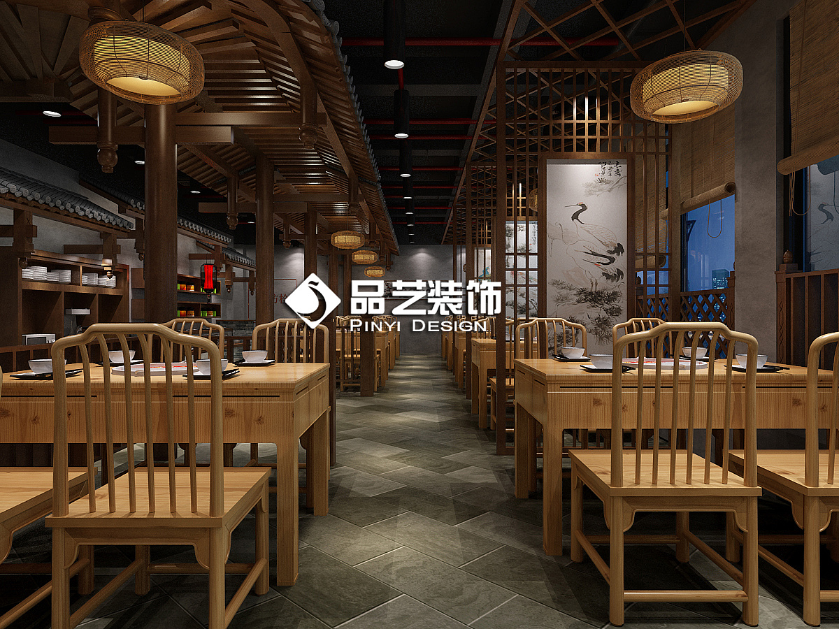 徽派饭店|空间|家装设计|zhangHao在路上 - 原创作品 - 站酷 (ZCOOL)