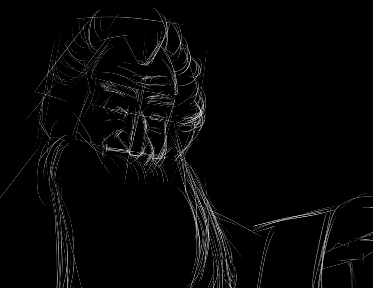 霍比特人-巴林肖像_纯情的痴汉-站酷zcool