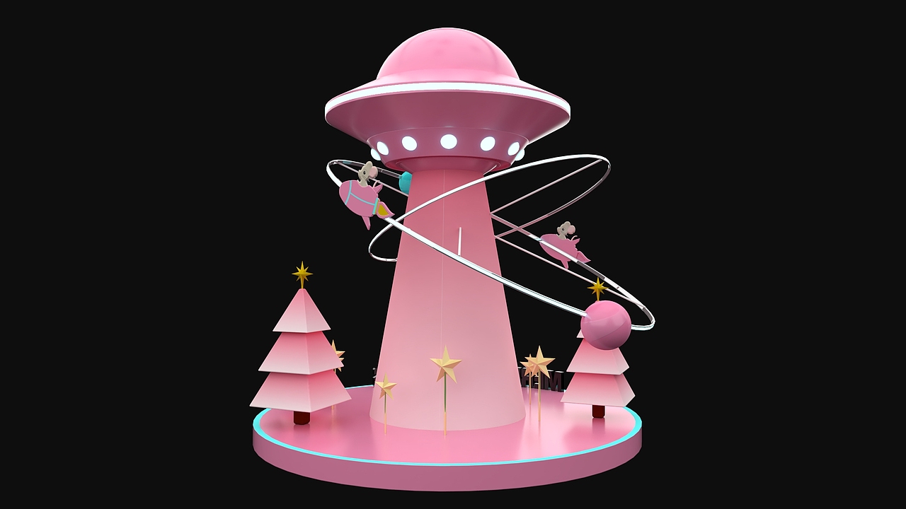星球圣诞DP（图ZMTg4Nzg0NTQw） - 场景 - 站酷设计师珊瑚虫子原创素材 - 站酷ZCOOL