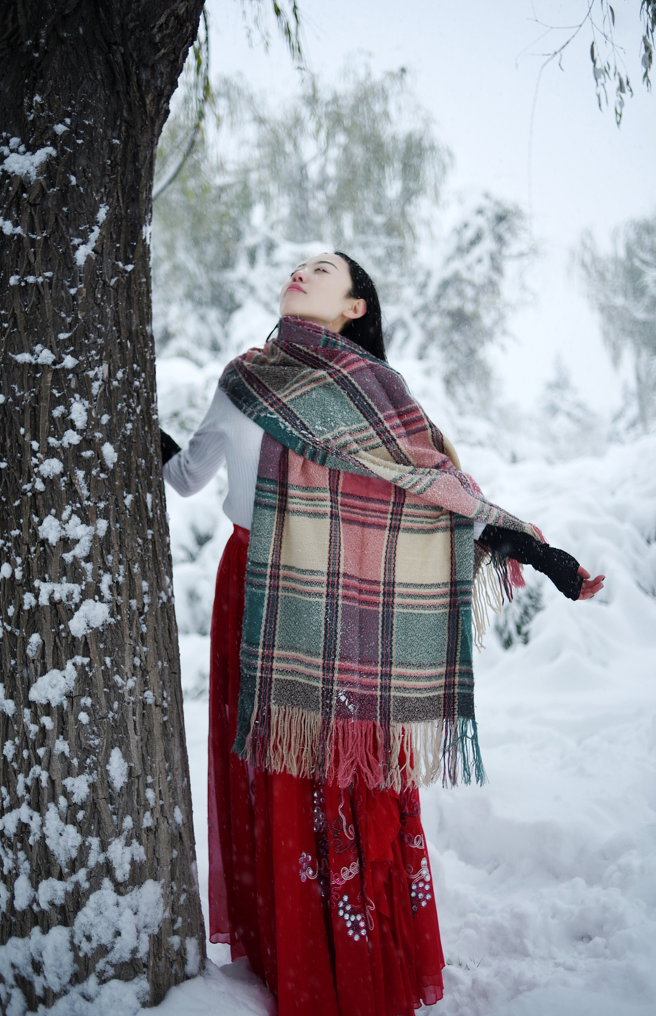 best小霞-雪景（图ZNjQyMTY5MjA=） - 人像摄影 - 站酷设计师best小霞原创素材 - 站酷ZCOOL